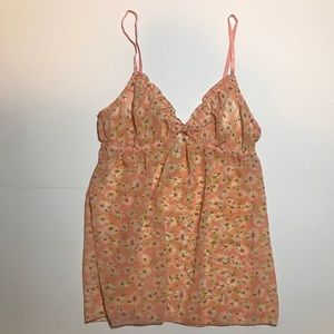 Pink Nighty White Flowers